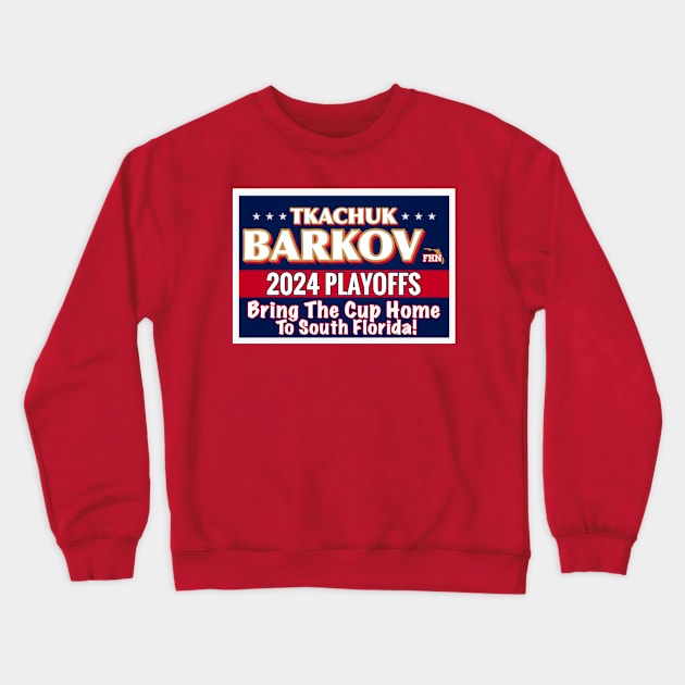 Tkachuk Barkov 24 Crewneck Sweatshirt by FHN